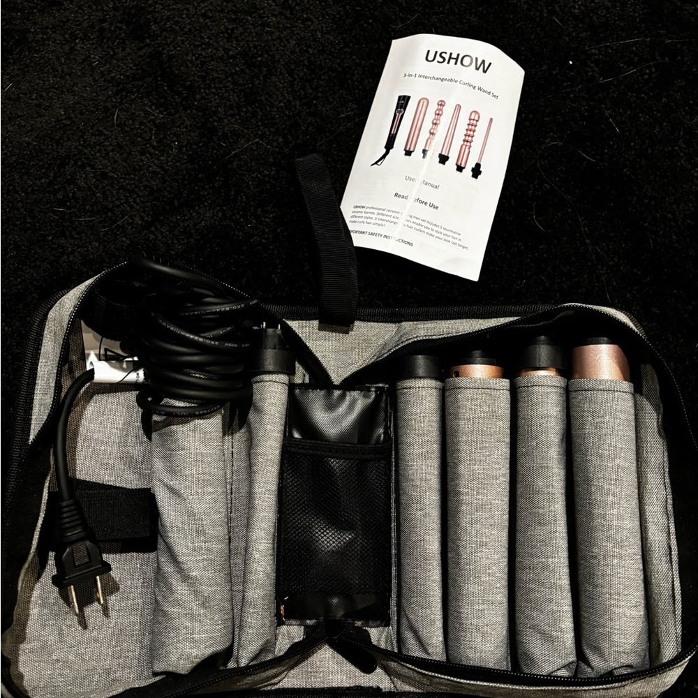 Gray Hair Styling Tool Set